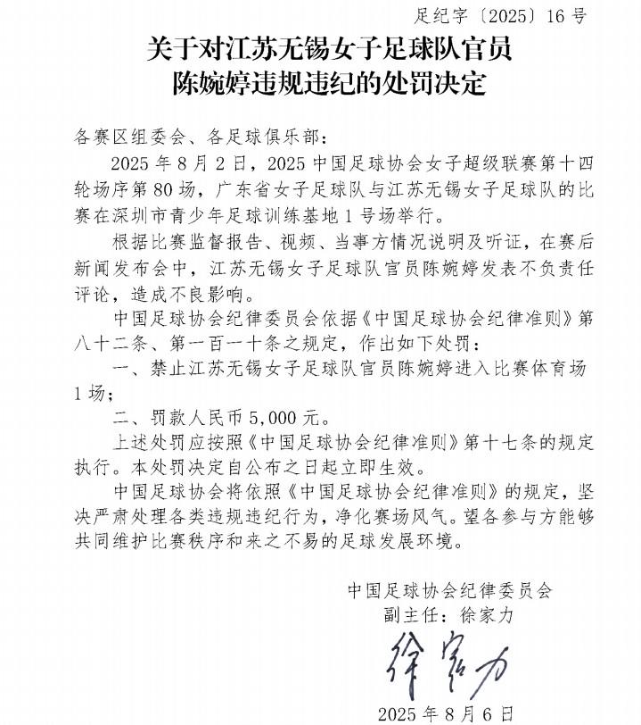 球队官员陈, 中国足球协, 的计划去执